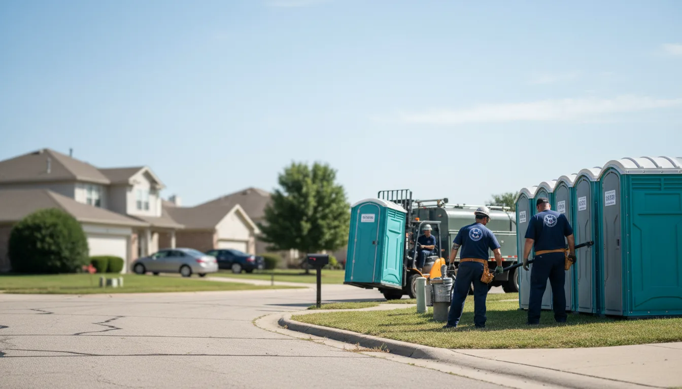 Porta Potty Rental in New Middletown, IN near me